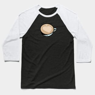 Coffee Cup Baseball T-Shirt